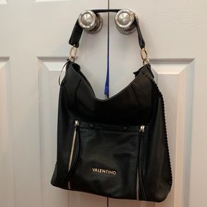 Mario Valentino vegan leather hobo bag